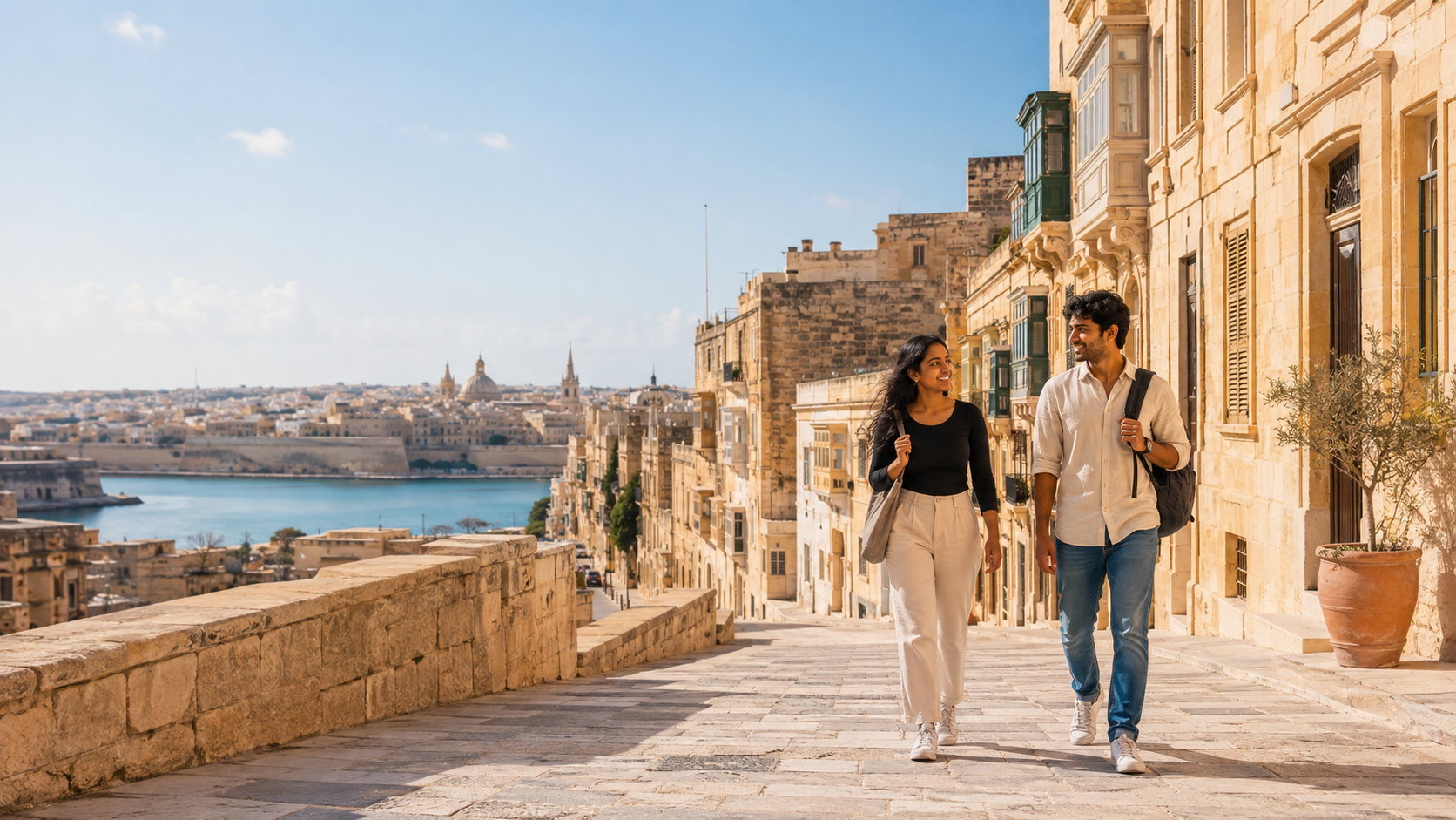 International students in Malta
